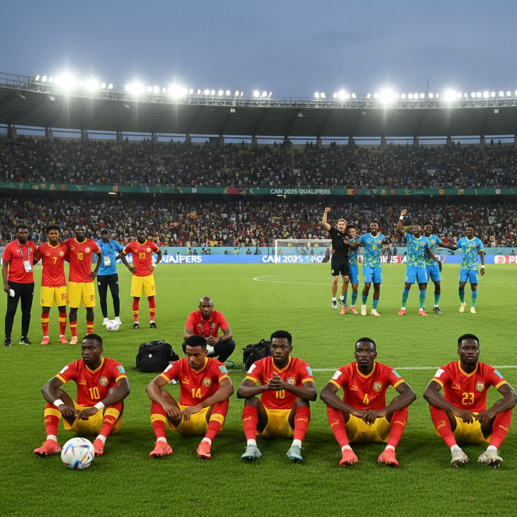 can 2025 : la guinée voit son recours rejeté, confirmant la qualification officielle de la tanzanie pour le championnat africain de football.
