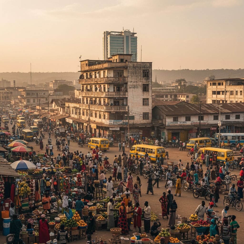 analyse approfondie des défis sociaux contemporains dans les villes tanzaniennes, explorant les dynamiques urbaines et les impacts sur les communautés locales.