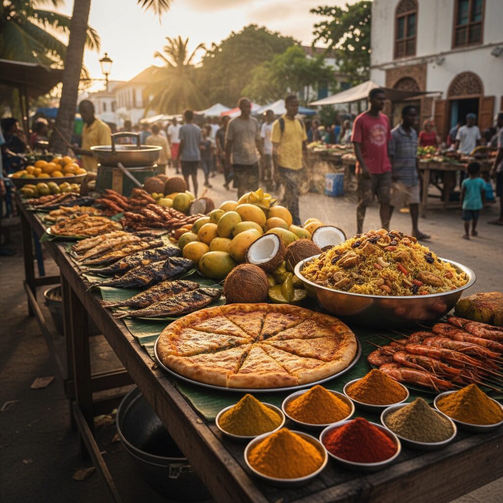 découvrez les saveurs uniques de zanzibar en dégustant sa gastronomie locale. recettes traditionnelles et plats typiques pour un voyage culinaire inoubliable.