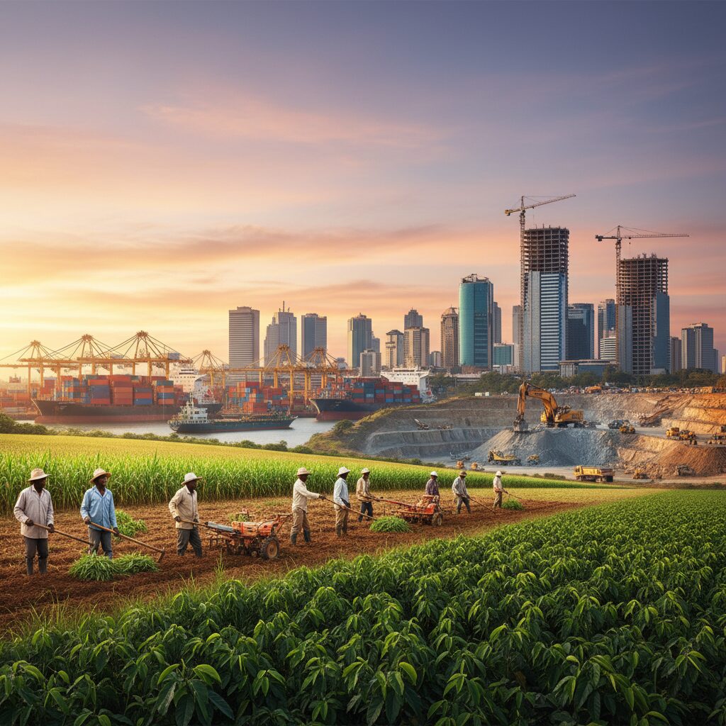 découvrez une analyse approfondie des secteurs clés de l'économie tanzanienne en 2025, mettant en lumière les opportunités et défis pour la croissance future.