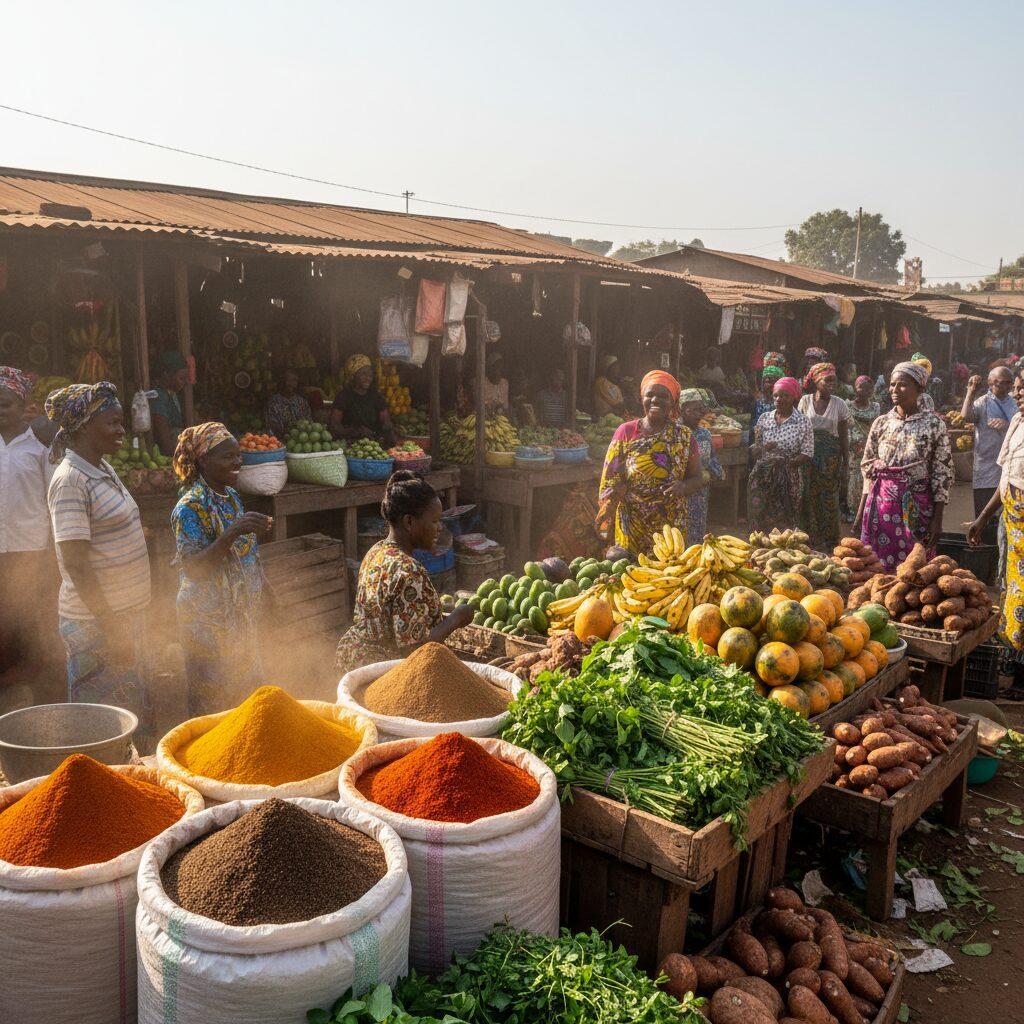 explorez les marchés tanzaniens et découvrez les ingrédients typiques qui font la richesse de la cuisine locale, entre saveurs authentiques et produits traditionnels.