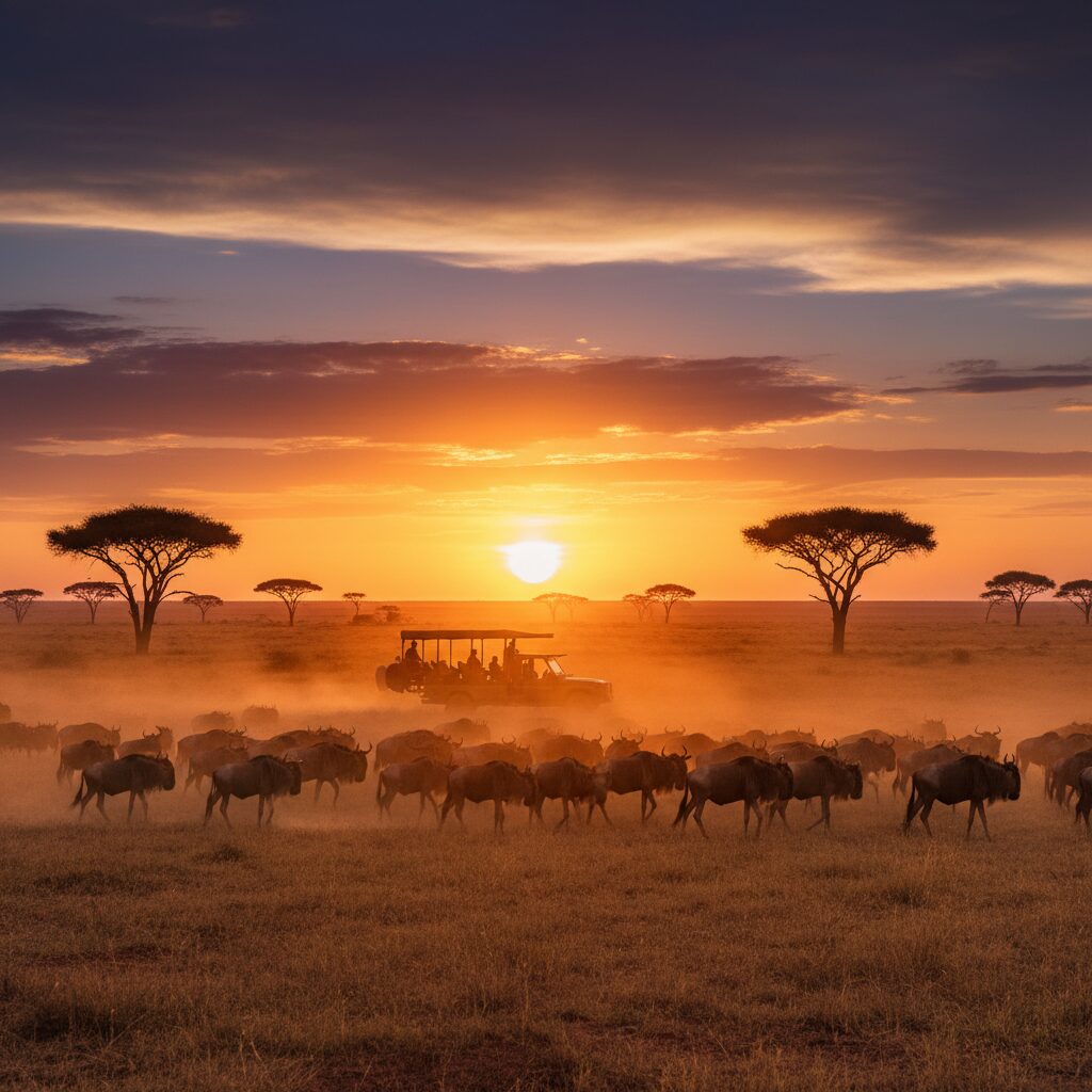 découvrez les meilleurs moments pour admirer la spectaculaire migration des gnous au serengeti, une expérience unique au cœur de la nature sauvage africaine.