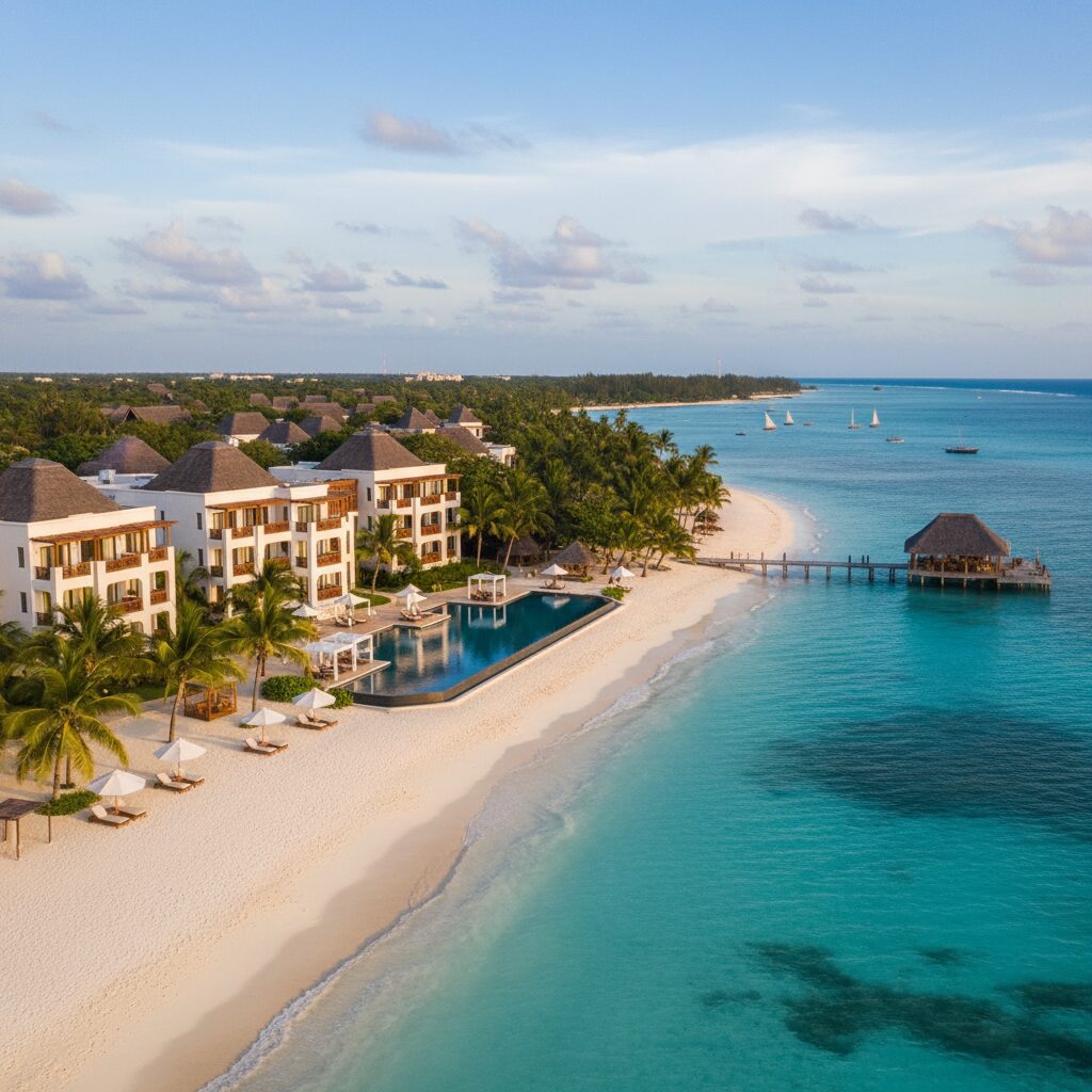 découvrez le top 10 des hôtels et resorts de luxe à zanzibar en 2025 pour un séjour inoubliable alliant confort, élégance et paysages paradisiaques.