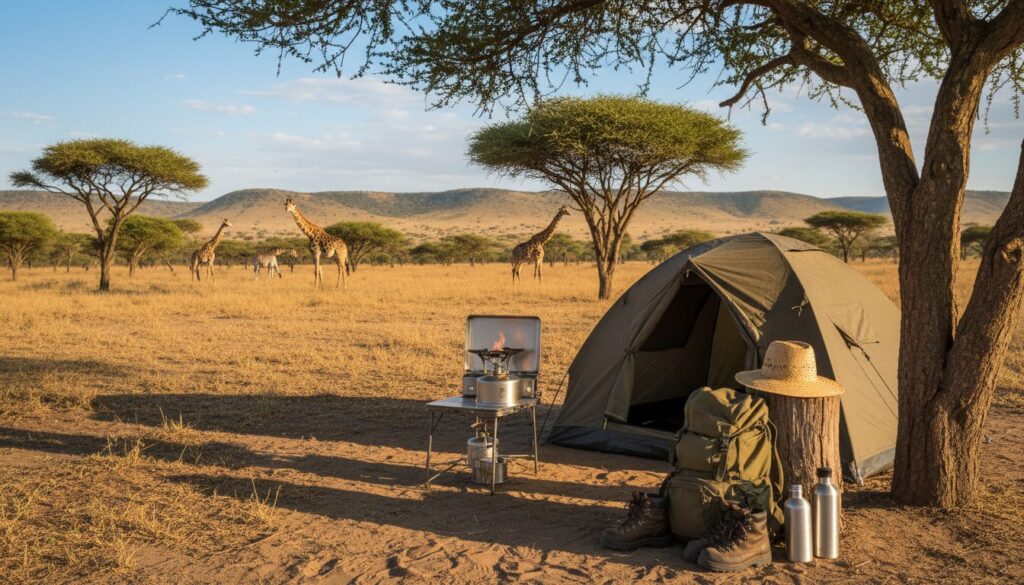 découvrez nos conseils pour bien préparer votre équipement lors de vos campings nature en tanzanie et profitez pleinement de cette aventure authentique.