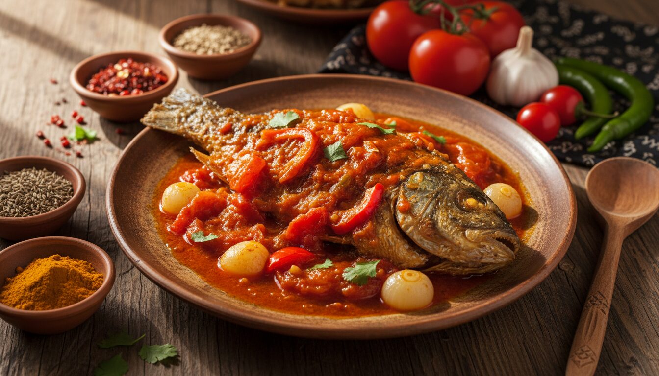 découvrez comment préparer le samaki wa mchuzi, un délicieux poisson en sauce traditionnel de tanzanie, avec notre recette simple et savoureuse.