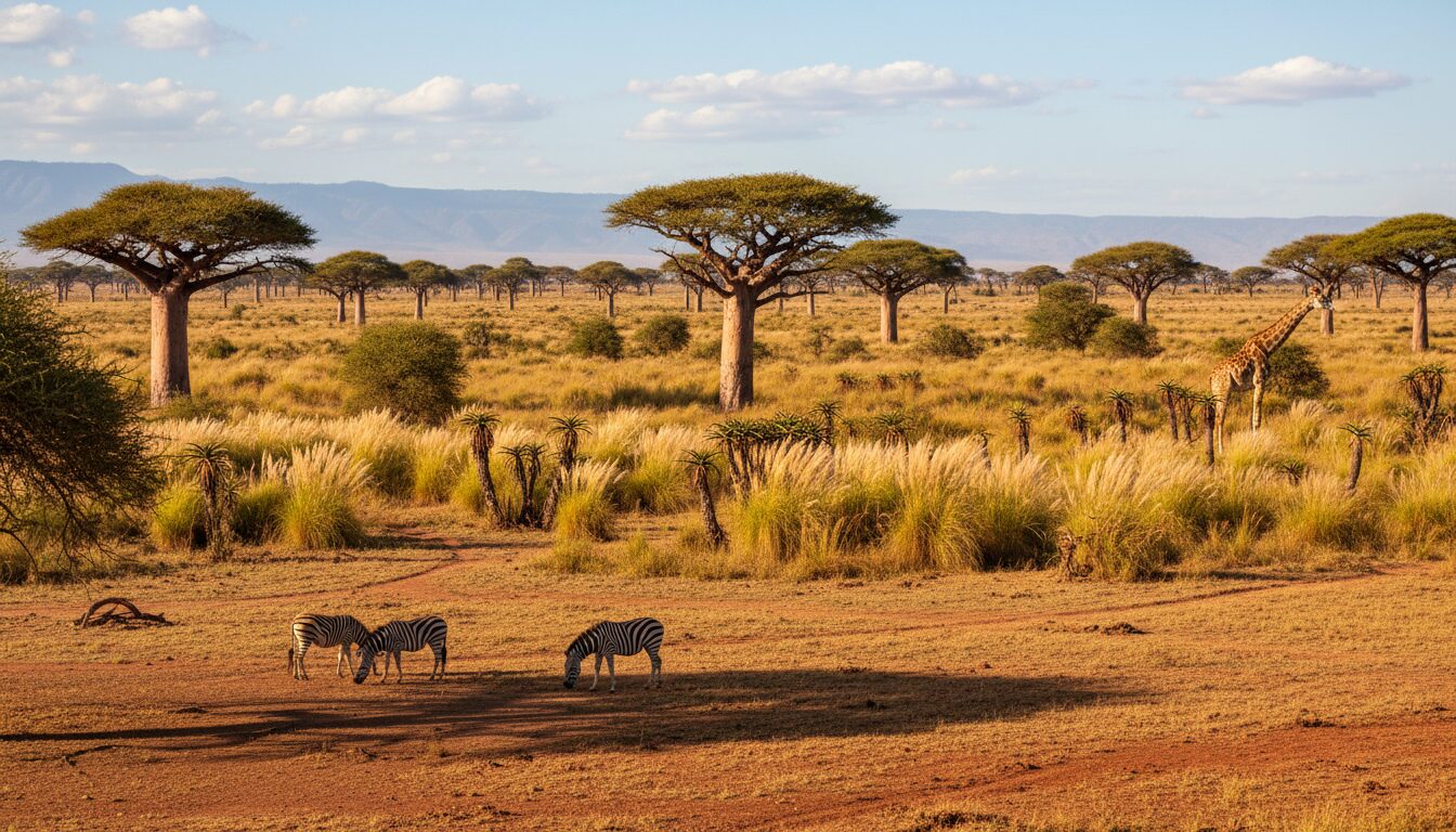 explorez la richesse botanique des plaines de tanzanie à travers la découverte des plantes endémiques uniques qui y prospèrent.