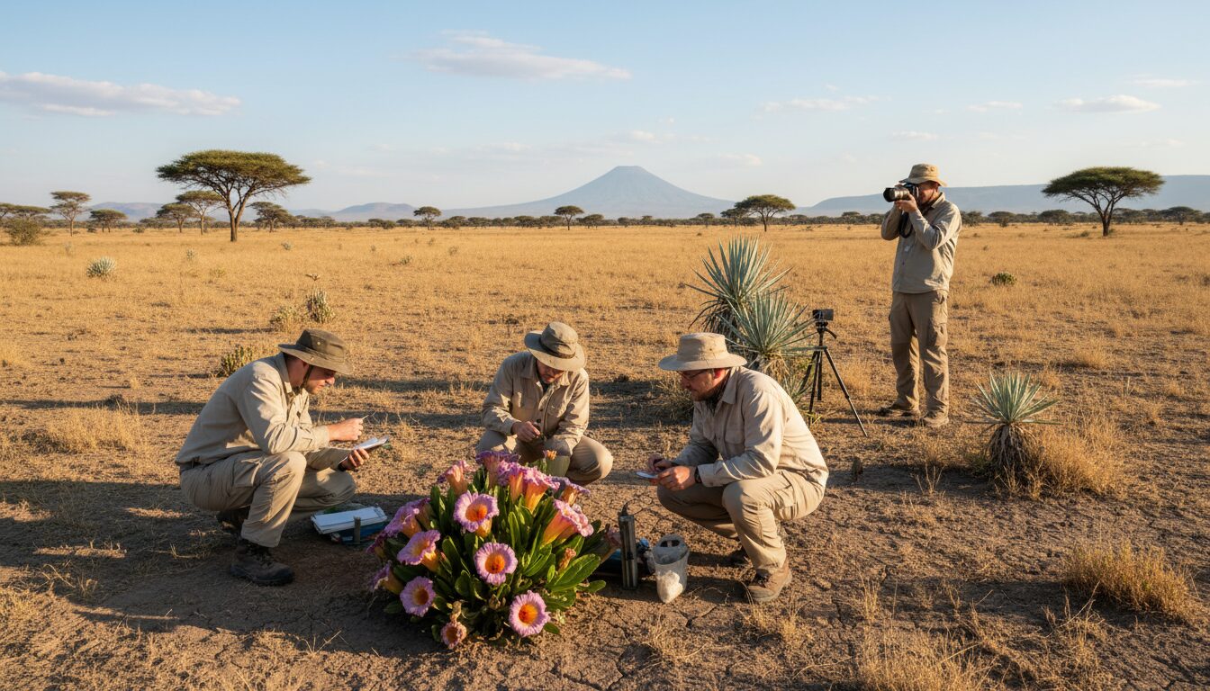 explorez la richesse botanique des plaines de tanzanie à travers la découverte des plantes endémiques uniques qui y prospèrent.