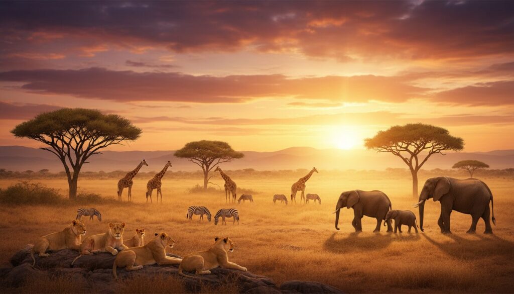 découvrez la diversité des habitats dans les parcs nationaux tanzaniens, des savanes aux forêts tropicales, en passant par les zones humides abritant une faune exceptionnelle.