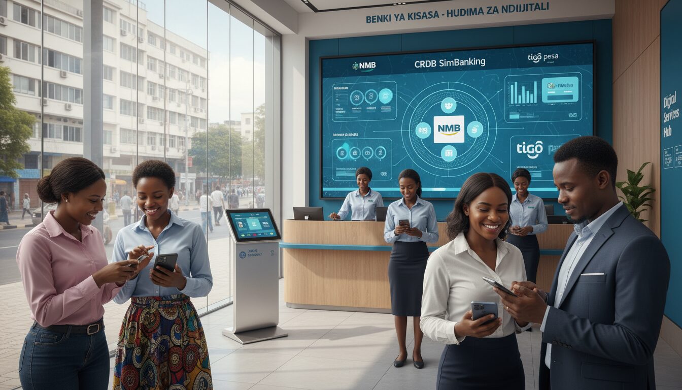 analyse approfondie de l'état actuel du secteur bancaire en tanzanie et des conditions d'accès au crédit pour les particuliers et les entreprises.