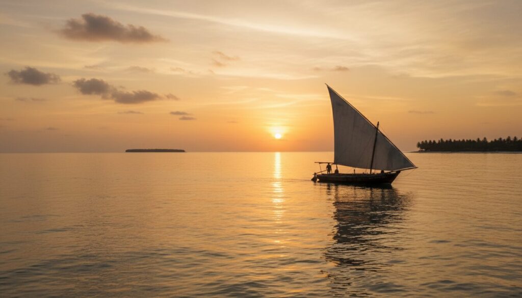découvrez les îles de zanzibar à bord d'un dhow traditionnel lors d'excursions inoubliables entre mer et culture locale.