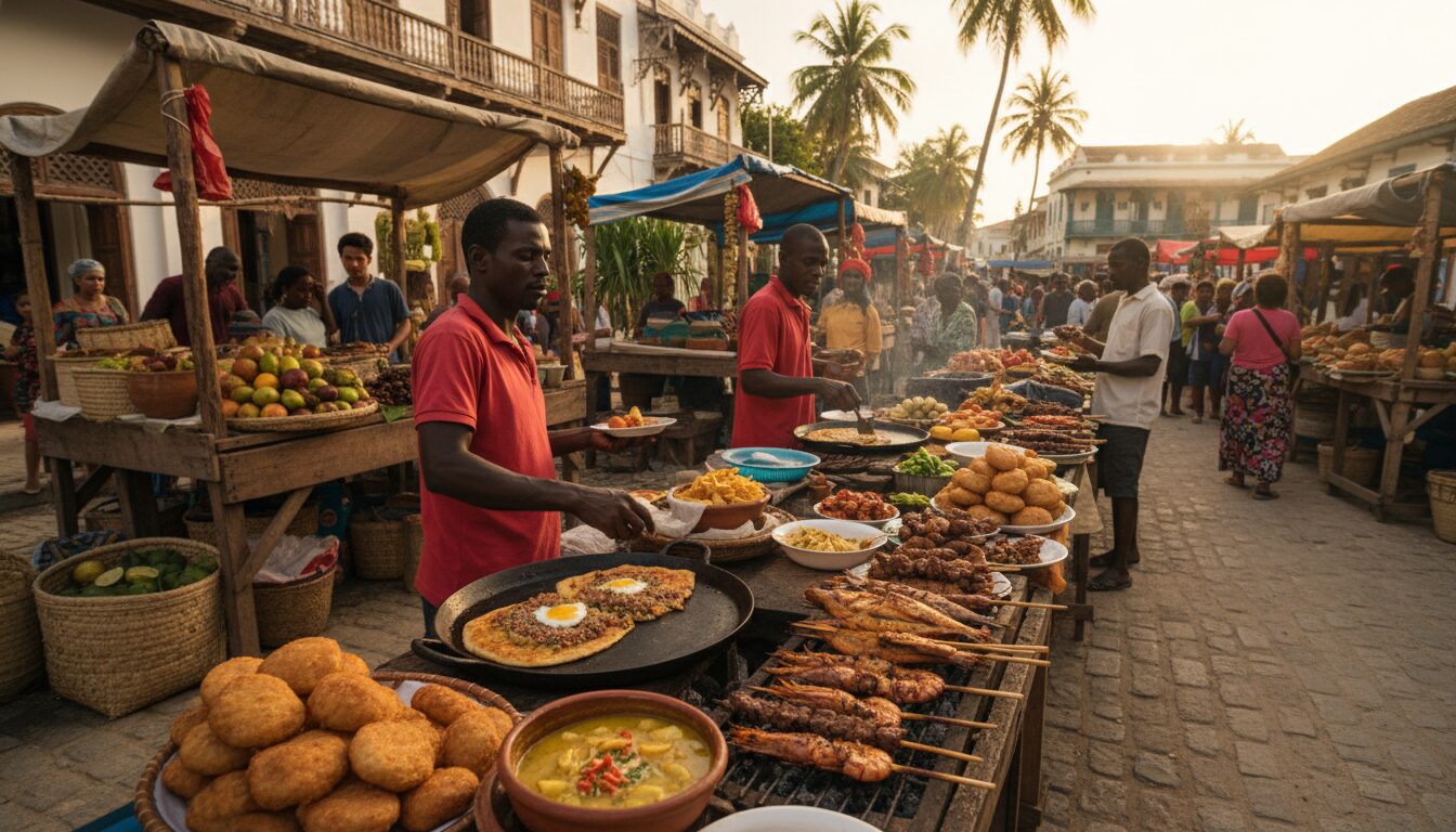 découvrez la gastronomie de rue à zanzibar et dégustez les spécialités locales incontournables pour une expérience culinaire authentique et savoureuse.