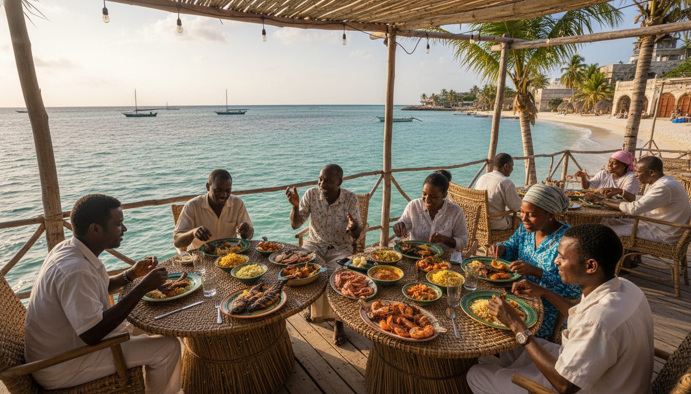 découvrez la gastronomie de zanzibar et trouvez les meilleurs restaurants pour savourer des plats de fruits de mer frais et authentiques.