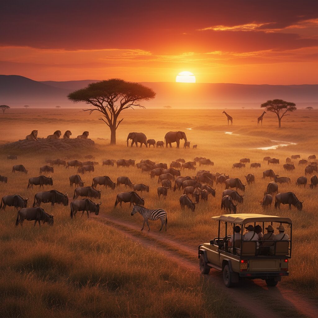 découvrez nos idées de circuits alliant safaris passionnants et moments de détente sur les plages paradisiaques de tanzanie pour un voyage inoubliable.