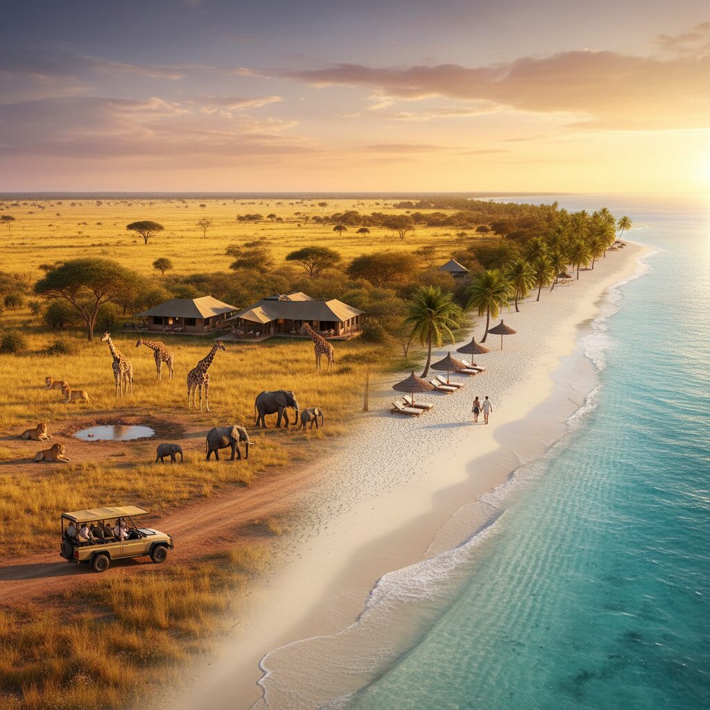 découvrez nos idées de circuits uniques alliant safaris captivants et détente sur les magnifiques plages tanzaniennes pour une expérience de voyage inoubliable.