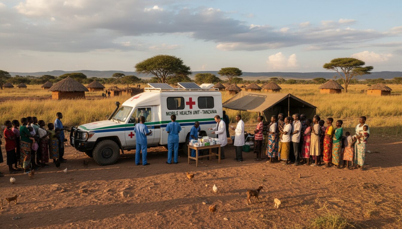 analyse de l'impact des infrastructures sanitaires sur la qualité de vie en tanzanie, mettant en lumière les enjeux et les progrès dans le secteur de la santé.