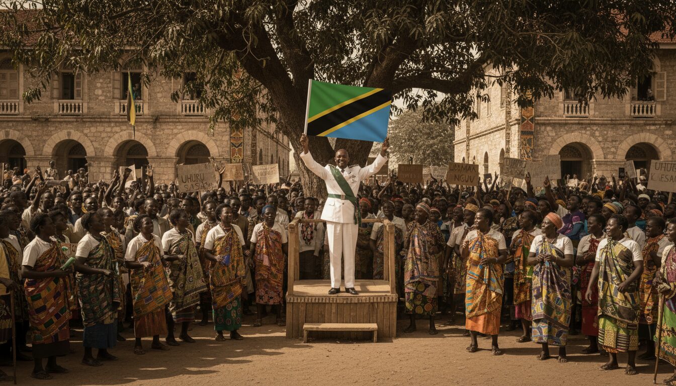 analyse de la transition politique en tanzanie et son influence sur l'évolution de l'identité nationale et culturelle.