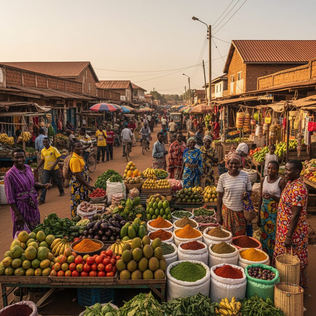découvrez comment les marchés locaux en tanzanie stimulent l'économie régionale, valorisent les produits locaux et soutiennent les communautés locales.