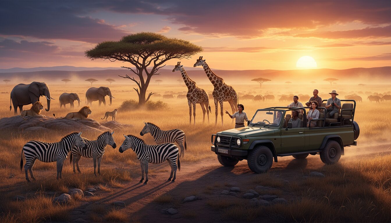 découvrez les meilleurs itinéraires pour un safari de 7 jours en tanzanie, alliant aventures incontournables, paysages spectaculaires et rencontres avec la faune sauvage exceptionnelle.