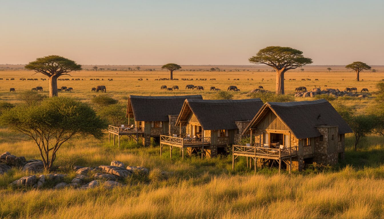 découvrez les lodges de charme autour du parc national tarangire et profitez d'un séjour unique au cœur de la nature sauvage de la tanzanie. hébergements confortables et ambiance authentique pour une expérience inoubliable.