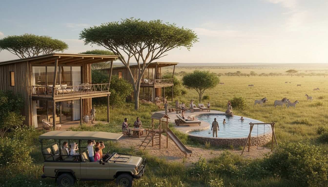 découvrez nos lodges familiaux en tanzanie offrant des services adaptés et des activités pour petits et grands, pour des vacances inoubliables en pleine nature.