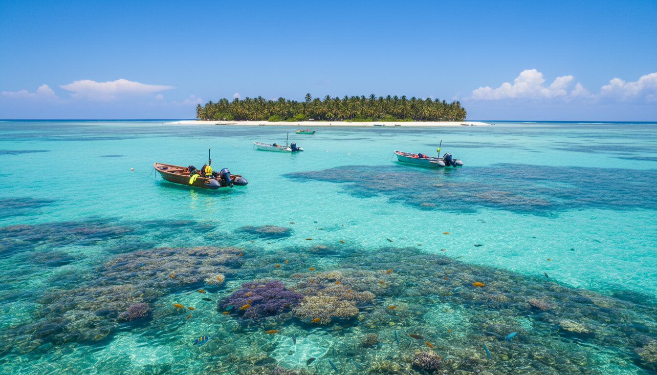 découvrez les meilleurs spots pour faire du snorkeling en bateau à zanzibar, avec des eaux cristallines, une riche biodiversité marine et des paysages à couper le souffle.
