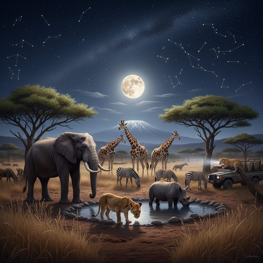 explorez la faune nocturne fascinante des réserves naturelles de tanzanie lors d'observations uniques et captivantes. découvrez les animaux actifs la nuit dans leur habitat naturel.