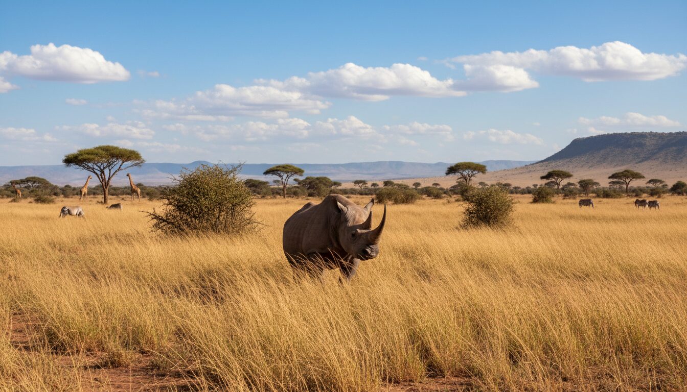 découvrez les meilleurs parcs et réserves de tanzanie pour observer les rhinocéros dans leur habitat naturel. guide complet pour un safari inoubliable.