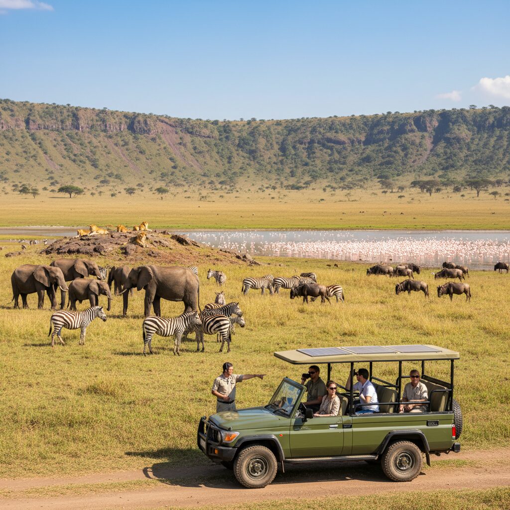 découvrez le parc national de ngorongoro en 2025 avec notre guide complet d’observation des animaux. explorez la faune exceptionnelle et préparez votre aventure safaris inoubliable.