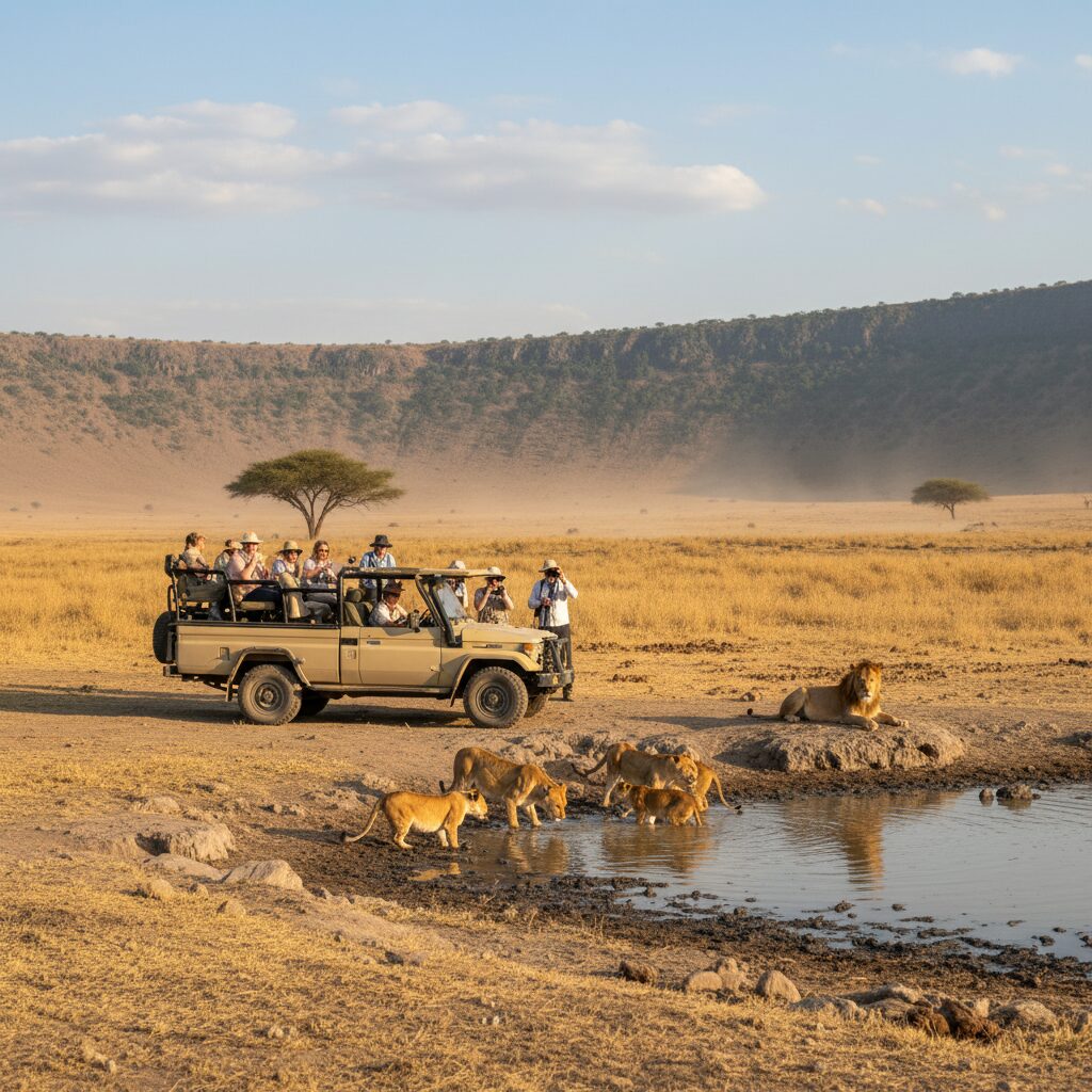 découvrez le parc national de ngorongoro en 2025 avec notre guide complet d'observation des animaux. explorez la faune exceptionnelle et les paysages uniques de ce site naturel emblématique.