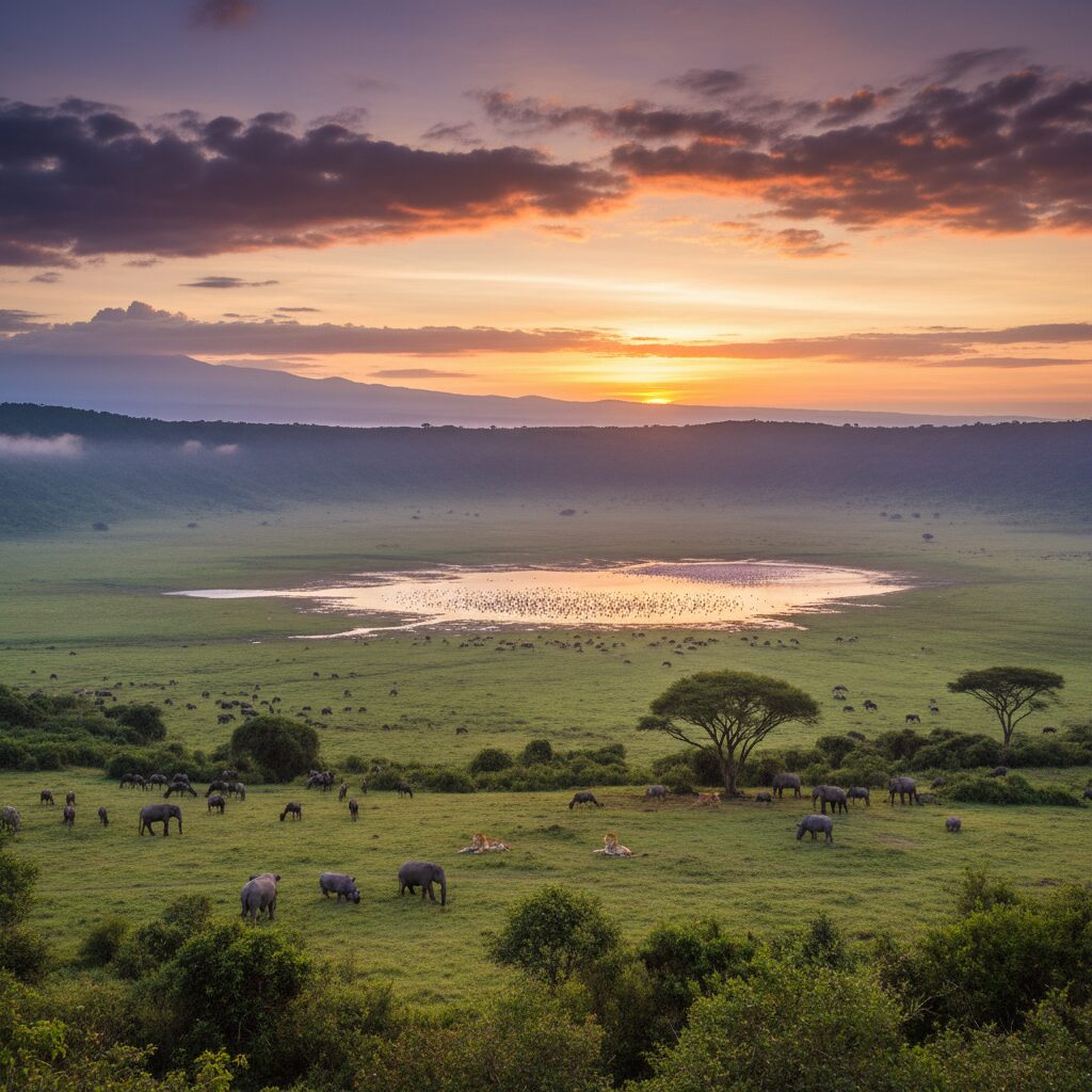 découvrez le guide complet pour observer la faune exceptionnelle du parc national de ngorongoro en 2025. conseils, meilleures périodes et itinéraires pour une aventure inoubliable en tanzanie.