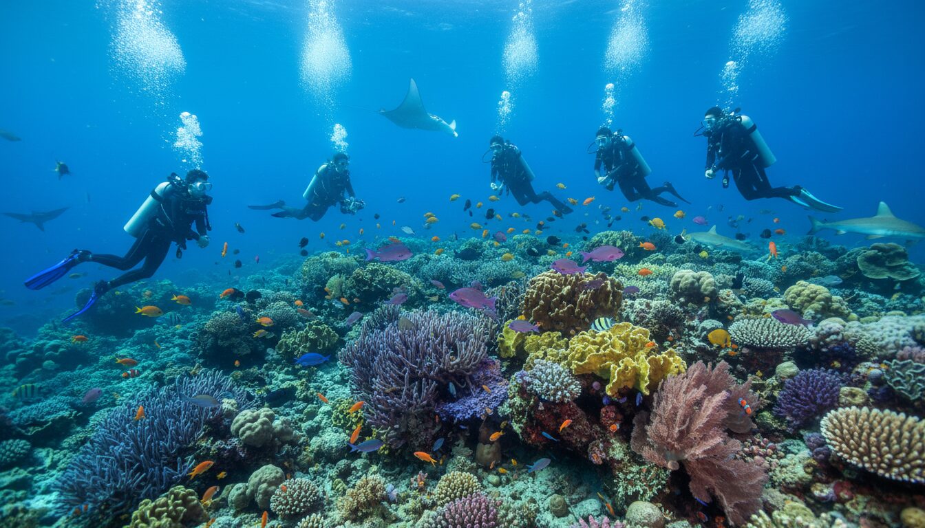 découvrez la plongée à mnemba atoll, un paradis marin riche en biodiversité, offrant des expériences sous-marines inoubliables au cœur de paysages aquatiques exceptionnels.