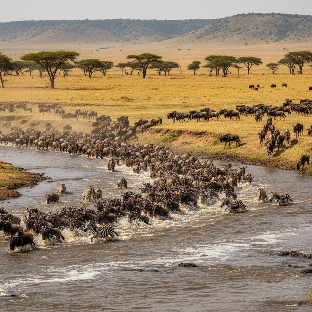 découvrez les meilleures périodes pour partir en tanzanie en 2025 et admirer la spectaculaire migration des gnous. planifiez votre voyage pour vivre ce phénomène naturel unique.