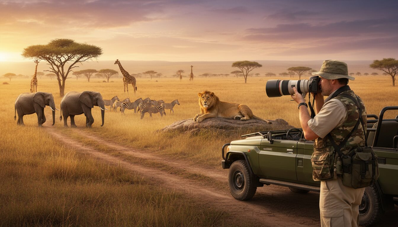 découvrez nos astuces indispensables pour réussir votre safari photo en tanzanie et capturer la faune sauvage dans son habitat naturel.