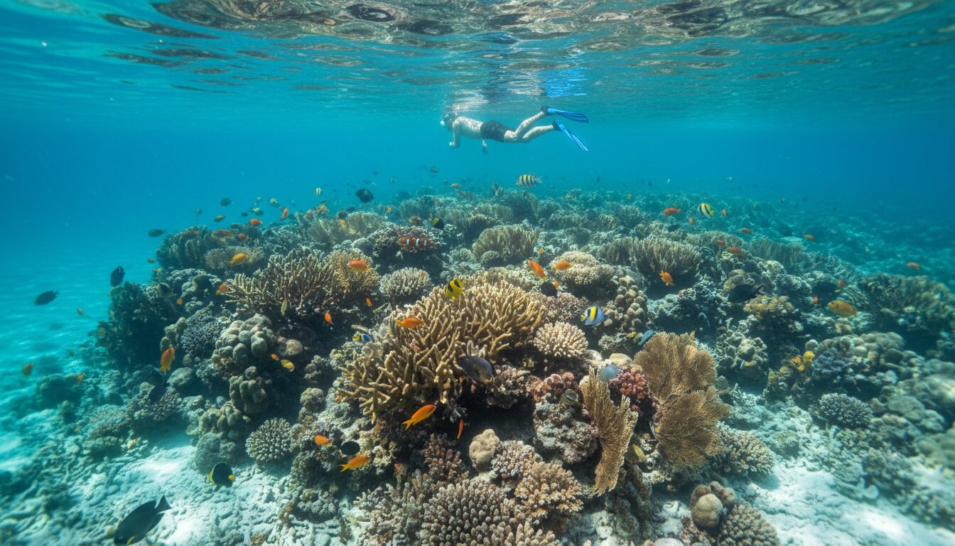 découvrez le snorkeling à maji moto et explorez une faune et une flore marines exceptionnelles dans des eaux cristallines. une aventure sous-marine inoubliable vous attend.