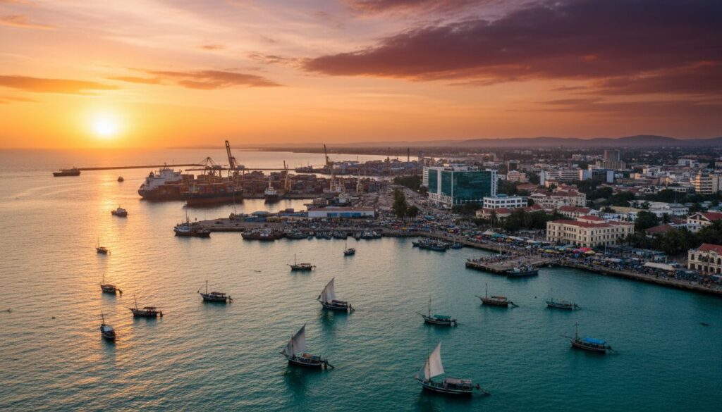 analyse approfondie du spectre économique des villes côtières en tanzanie, mettant en lumière leurs secteurs clés, opportunités de développement et défis locaux.