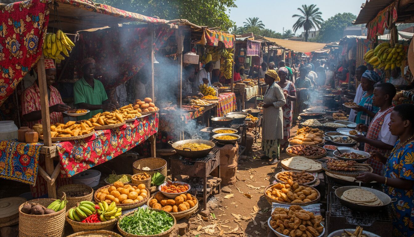 découvrez la street-food tanzanienne, un délicieux mélange de saveurs swahilies et d'influences indiennes, pour un voyage culinaire riche en parfums et traditions.