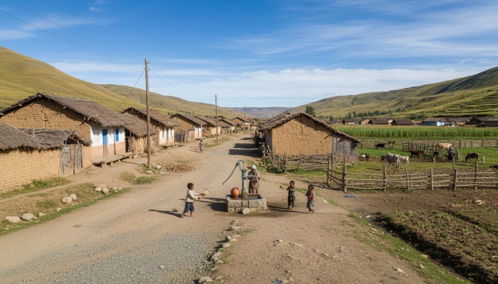 découvrez les enjeux des infrastructures et les conditions de vie dans les zones rurales, un aperçu complet de la vie locale loin des centres urbains.