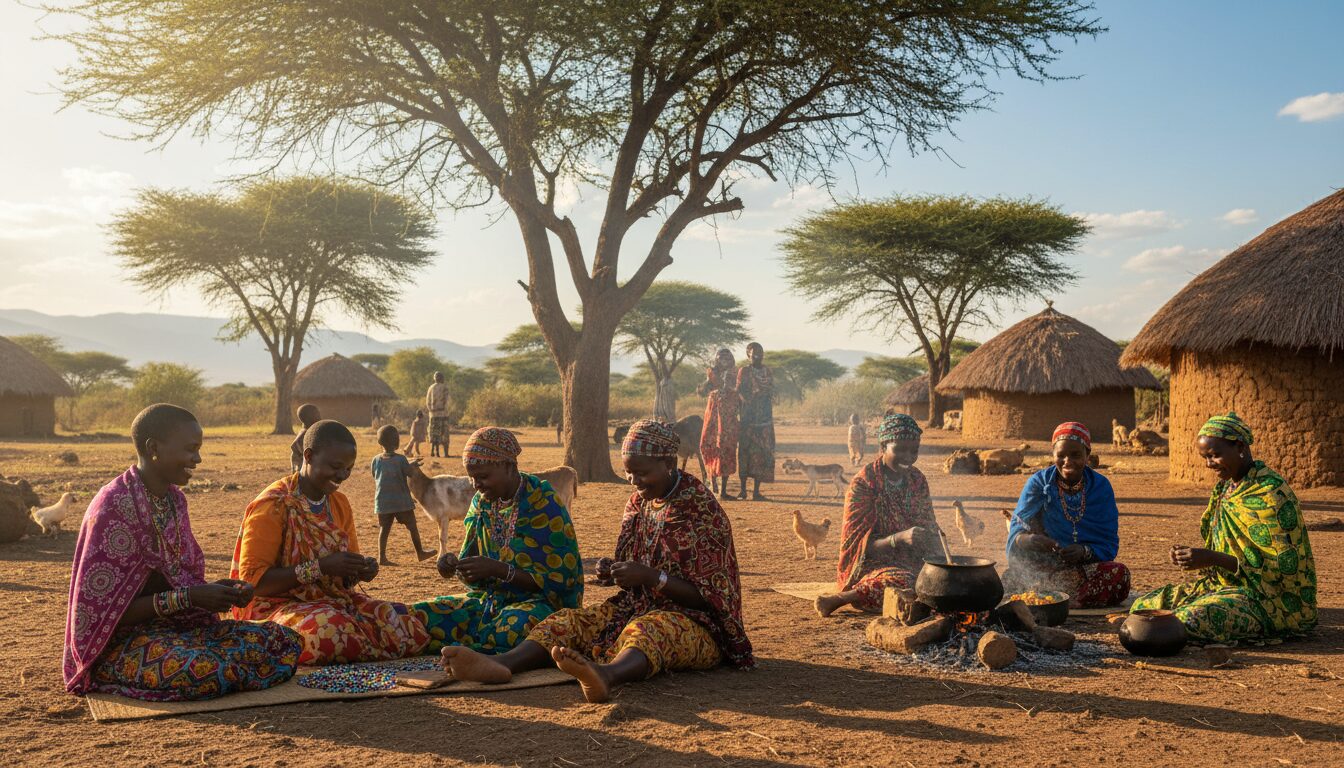 découvrez la vie authentique d'un village traditionnel tanzanien à travers une immersion complète d'une journée, entre culture, traditions et rencontres chaleureuses.