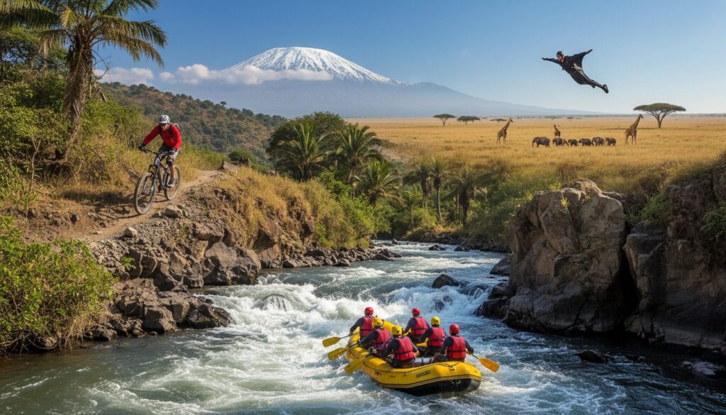 découvrez les activités sportives en tanzanie pour les amateurs de sensations fortes : safaris en 4x4, escalade du kilimandjaro, safaris à vélo et bien plus pour une aventure inoubliable.