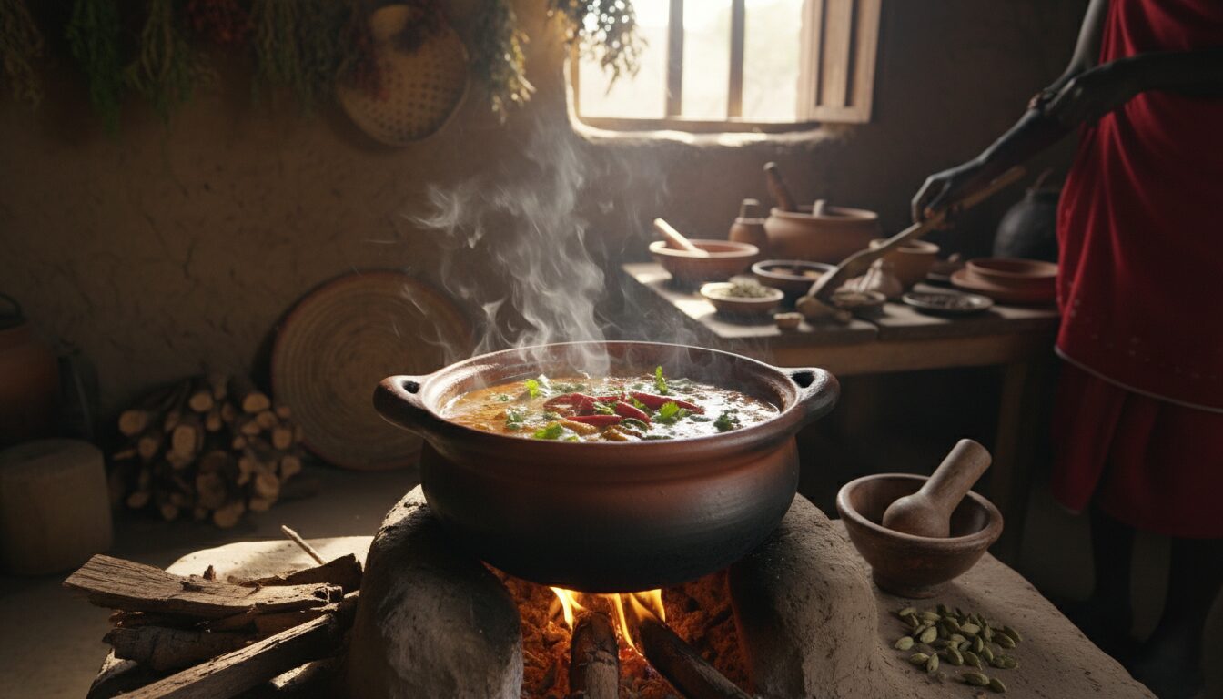 découvrez comment préparer un délicieux curry tanzanien relevé aux influences arabes, alliant épices savoureuses et saveurs exotiques pour un plat authentique et parfumé.