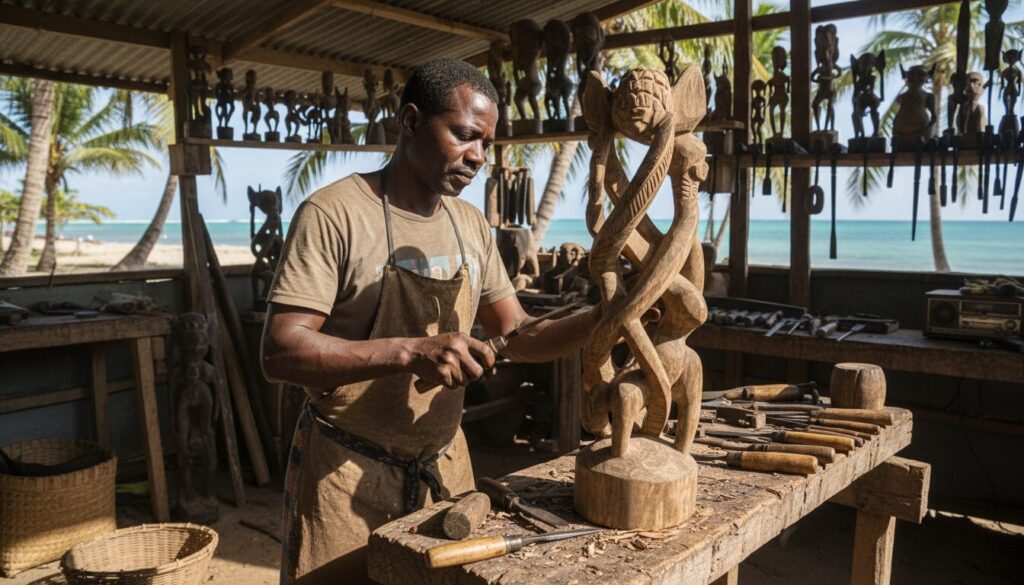 découvrez la richesse de la culture swahilie et trouvez les meilleurs endroits pour acheter de l'artisanat local authentique à zanzibar.