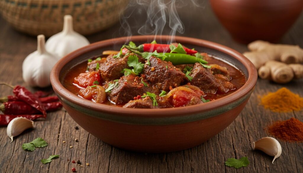 découvrez la meat stew tanzanienne, un ragoût épicé traditionnel riche en saveurs authentiques de tanzanie, parfait pour les amateurs de cuisine exotique.