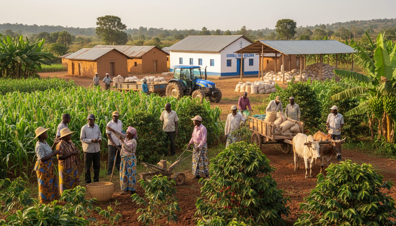 analyse approfondie de la dynamique des coopératives agricoles en tanzanie, explorant leur fonctionnement, leurs défis et leur impact sur le développement rural.