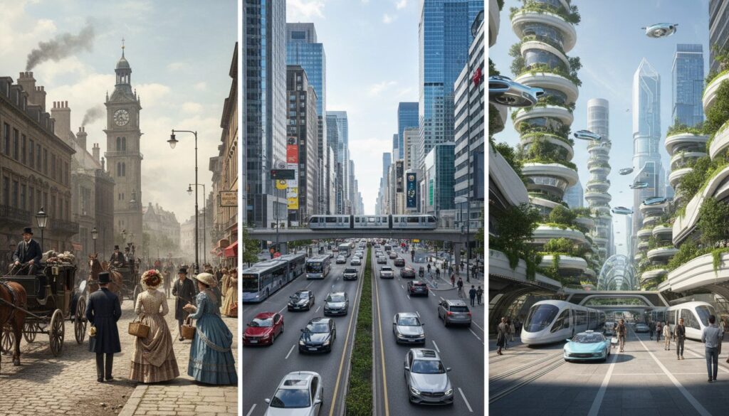 découvrez comment l'évolution des transports a transformé notre quotidien, améliorant la mobilité, l'accessibilité et influençant nos modes de vie.