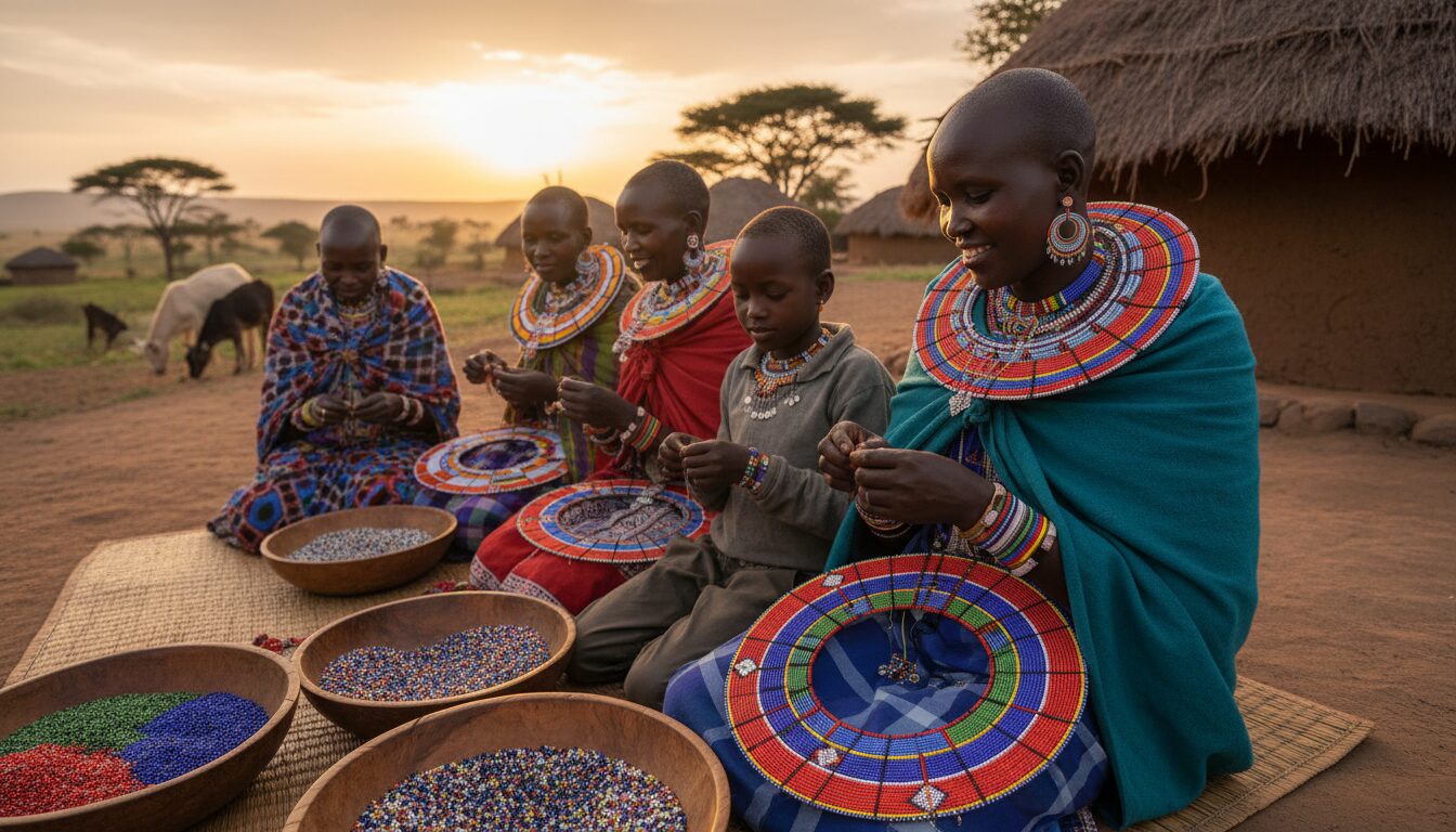 vivez une expérience culturelle unique en assistant à une cérémonie masaï traditionnelle, découvrez les coutumes, les danses et l'héritage authentique du peuple masaï.