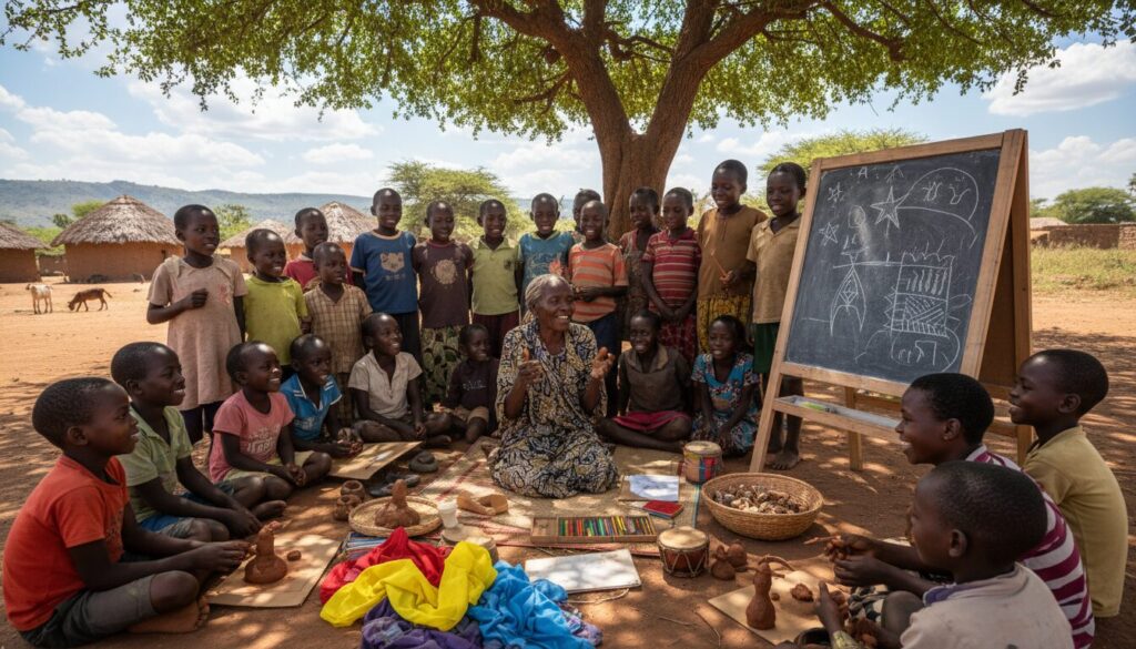 découvrez comment les contes pour enfants jouent un rôle essentiel dans l'éducation culturelle en tanzanie, en transmettant traditions, valeurs et savoirs ancestraux aux jeunes générations.