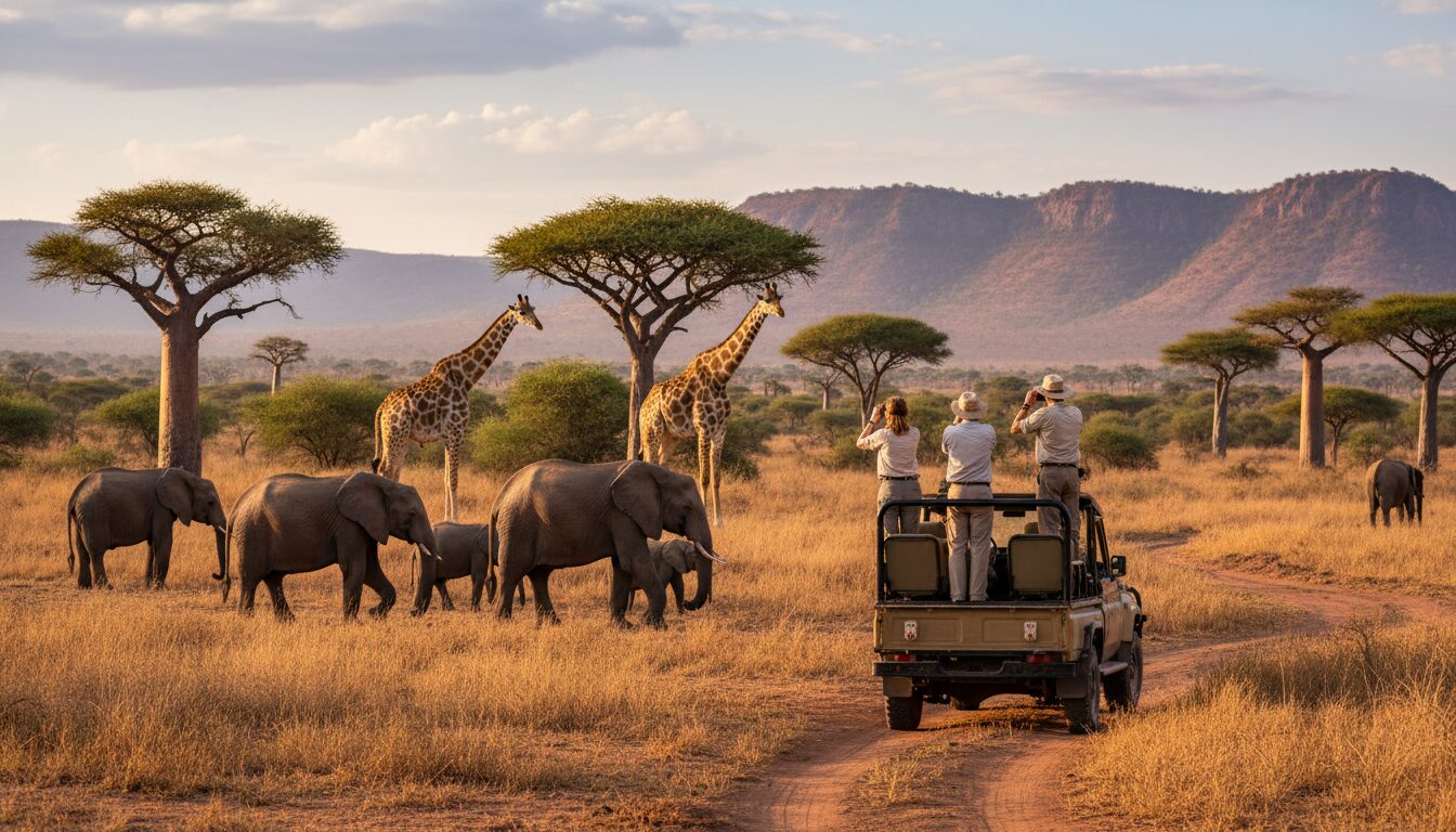 découvrez les grands herbivores fascinants du parc national de ruaha, un véritable paradis pour les amateurs de faune sauvage en tanzanie.