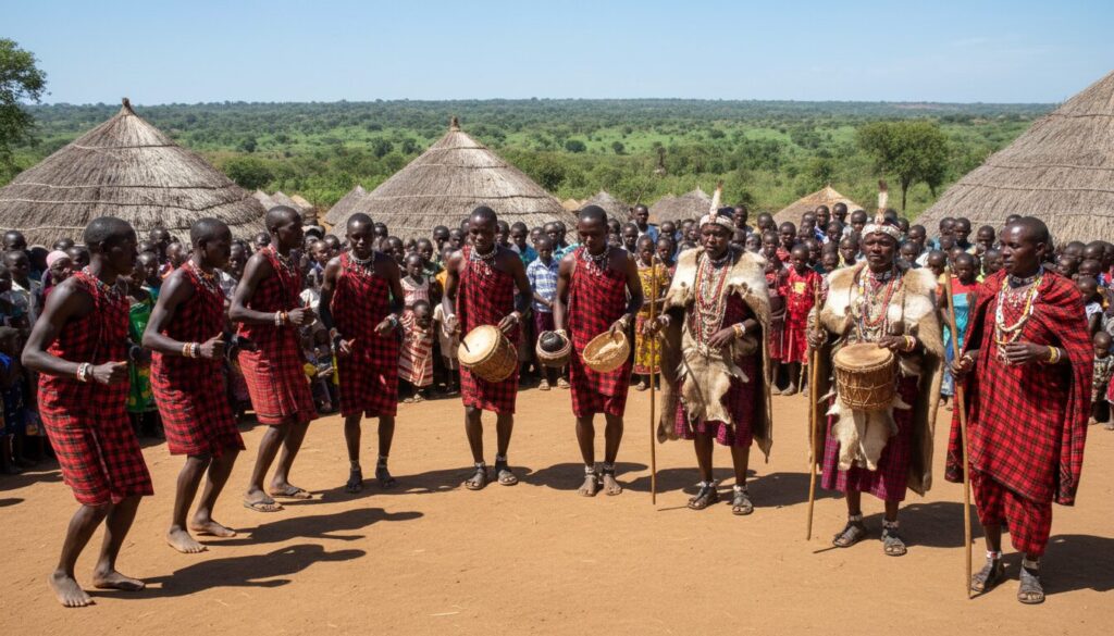 explorez les rites initiatiques traditionnels et leur rôle essentiel dans la société tanzanienne, entre transmission culturelle et cohésion sociale.
