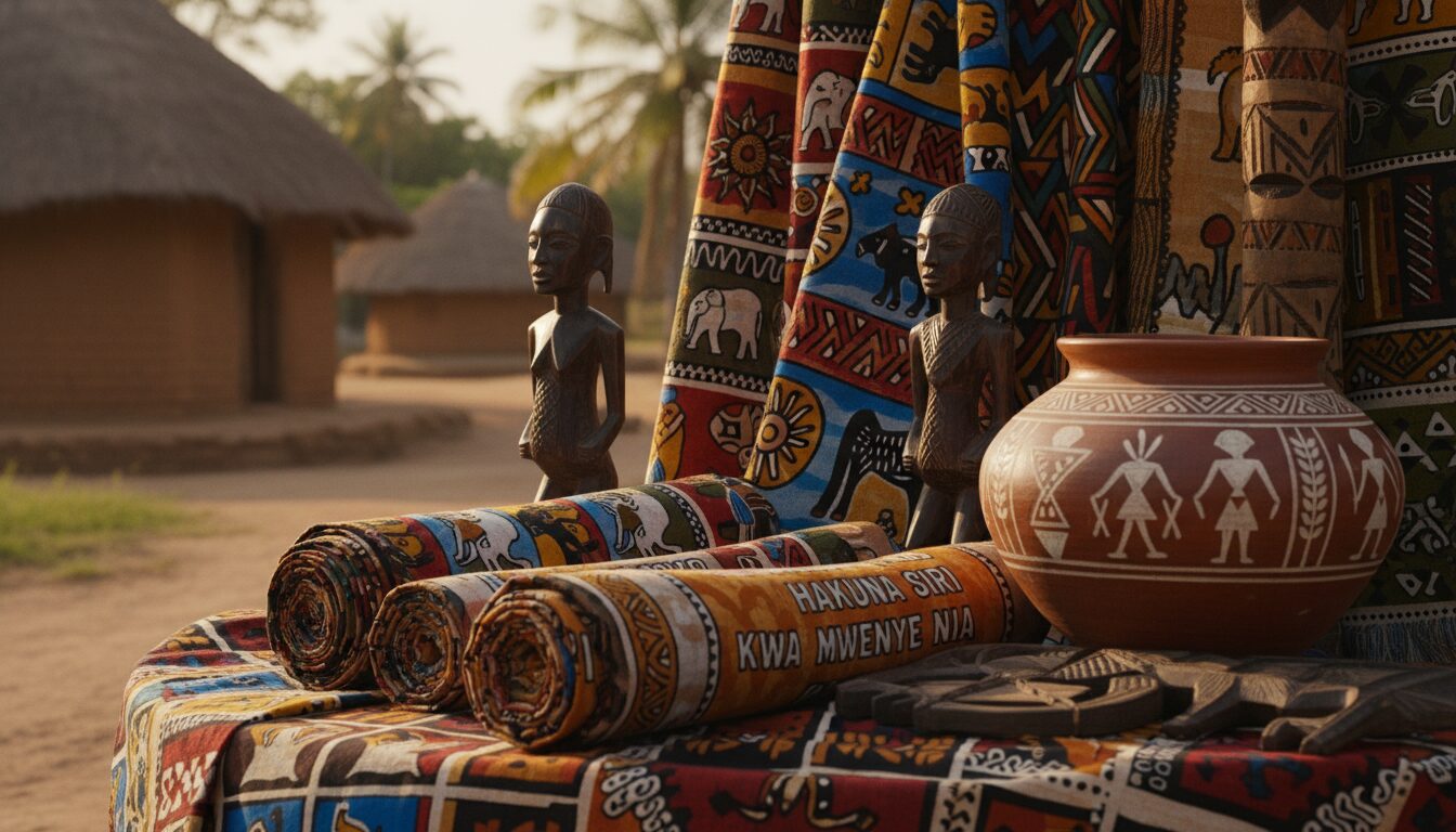 découvrez les significations profondes des signes et symboles dans l'art traditionnel tanzanien, reflet riche de la culture et de l'histoire de la tanzanie.