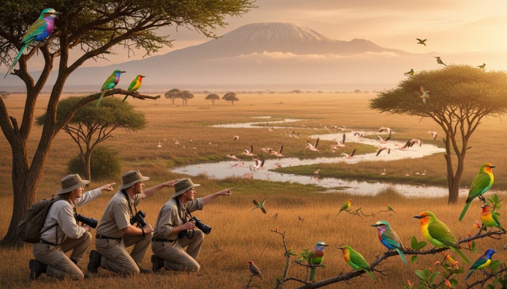 découvrez les meilleurs endroits en tanzanie pour observer des oiseaux exotiques dans leur habitat naturel. conseils et lieux incontournables pour les passionnés de birdwatching.